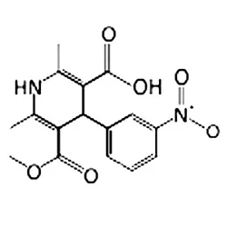 2,6-Dimethyl-5-Methoxycarbonyl-4-(3-Nitrophenyl)-1,4-Dihydropy- ridine-3-Carboxylic Acid