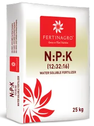 Powder Green NPK 12:32:16 Fertilizer, Bag, Pack Size: 25 kg