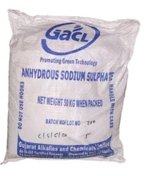 Anhydrous Sodium Sulphate, 98%, 50 Kg Bag