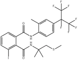 3iodoN2(2methyl1(methylthio)propan2yl)N1(2methyl4(perfluoropropan2yl)phenyl)phthalamide