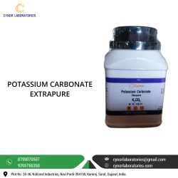 Cynor potassium carbonate, 500gm bottle