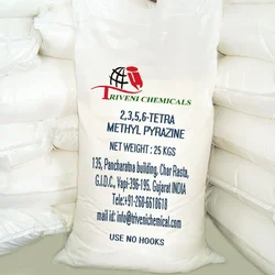 White Crystal 2,3,5,6-Tetra Methyl Pyrazine Powder, Packaging Type: Bag