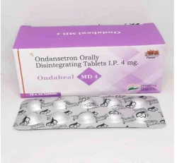Ondansetron (4mg) ondaheal Ondanseteron 4mg Tablets, healing pharma, 10X10