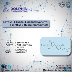 Febuxostat Intermediate (Ethyl 2-(3-cyano-4-isobutoxyphenyl)-4-methyl-5-thiazolecarboxylate)