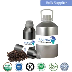 Piper Nigrum Black Pepper Pure Essential Oil, Packaging Type: Aluminium bottle, Packaging Size: 1 litre
