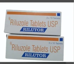 Riluzole 50 Mg Tablet, Packaging Size: 3*10 Tablets