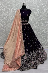 Silk Machine Lehenga Choli 2797