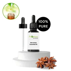 Star Anise Essential Oil, 100% Pure, For Pharma