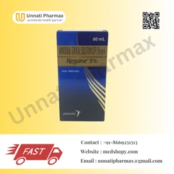 Regaine 5% Solution - Minoxidil (5% w/v), For Hair Loss Medicine, Packaging Size: 60 ml