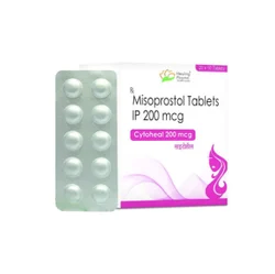 Misoprostol 200 Mg Tablet, Packaging Size: 10 *1 Kit