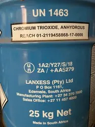 Lanxess Chromic Acid, Packaging Type: Drum, Packaging Size: 25 Kg