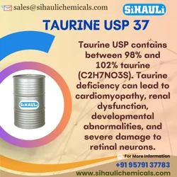 TAURINE USP 37 Manufacturers, Suppliers, Exporters From Vasai Mumbai India