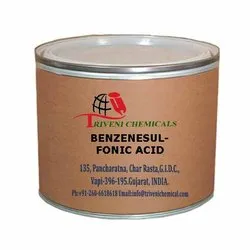 Powder Benzenesulfonic Acid, Purity: 98% Min, Packaging Type: Fiber Drum