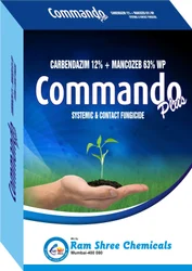 Powder Carbendazim 12% Mancozeb 63% WP Systemic Fungicide, 500 Gm