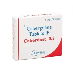 Cabergoline Tablet, 0.5 mg