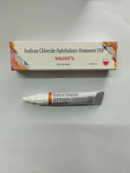 SODIUM CHLORIDE OPHTHALMIC 6 MG EYE OINTMENT - SOLINE, 15 gm