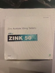 Zinc Acetate 50 mg, Packaging Type: Box, Packaging Size: 20*15