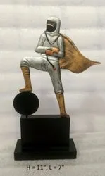 Wrought Iron Corona Warriors Memento, Size: Height-11",Length-7"