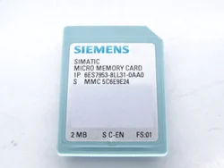 6ES7953-8LL31-0AA0 SIMATIC S7, Micro Memory Card P. S7-300/C7/ET 200, 3, 3V Nflash, 2 MB