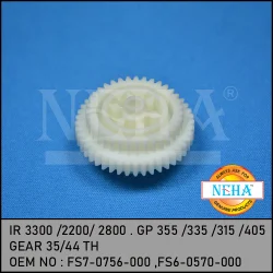 Gear 35/44 TH IR 3300 2200 2800. GP 355 335 /315 /405 FS7-0756-000 ,FS6-0570-000