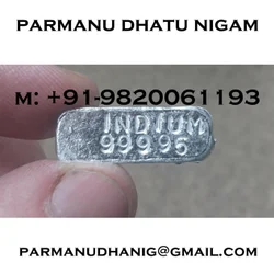 Indium CAS Number 7440-74-6