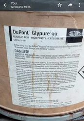 Powder Glycolic Acid 99, Packaging Size: 25 kg