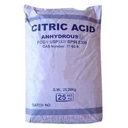 Citric Acid (Anhy), Grade Standard: Industrial Grade, Packaging Type: Bag
