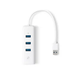 UE330 USB 3.0 3-Port Hub & Gigabit Ethernet Adapter 2 in 1 USB Adapter