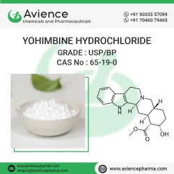 98 % Yohimbine Hydrochloride Powder, 65-19-0