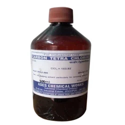Industrial Grade 500ml Carbon Tetra Chloride, Bottle, 99%