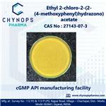 Ethyl 2-chloro-2-(2-(4-methoxyphenyl)hydrazono)acetate (Apixaban Intermediate)